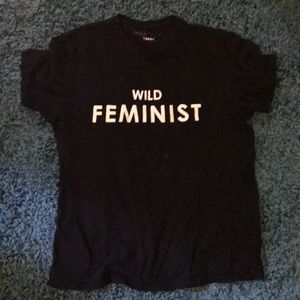 Wild feminist T-shirt